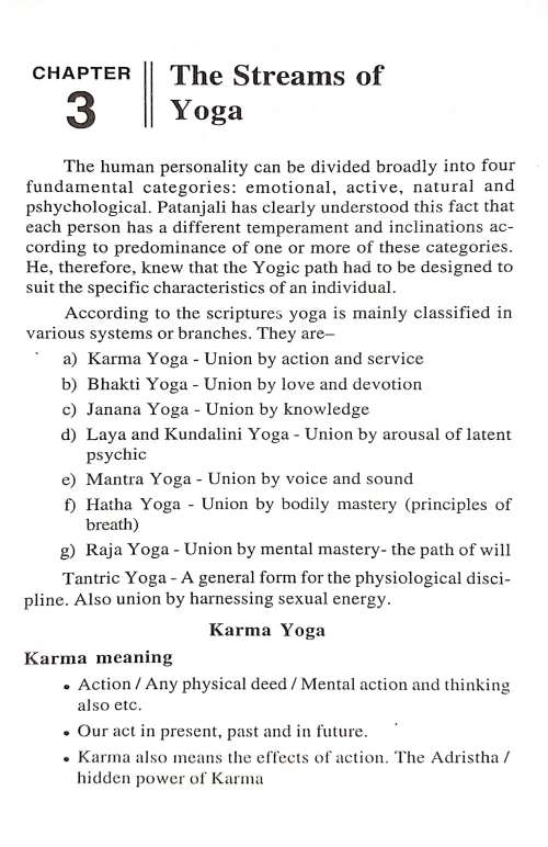 The Basic Principles of Yoga (NSSt. 1)